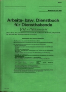 Dienstbuch VH Mechaniker